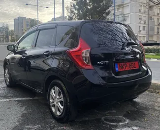 Autohuur Nissan Note 2017 in in Cyprus, met Benzine brandstof en 88 pk ➤ Vanaf 20 EUR per dag.