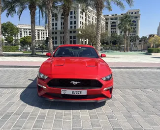 Autohuur Ford Mustang Coupe #5118 Automatisch in Dubai, uitgerust met 2,3L motor ➤ Van Ahme in de VAE.