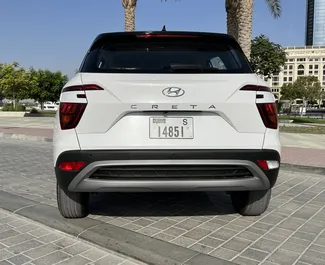 Benzine motor van 1,8L van Hyundai Creta 2022 te huur in Dubai.