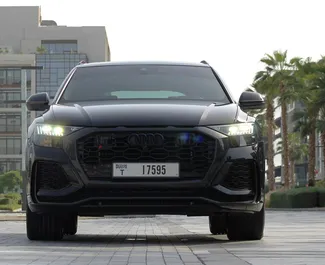 Autohuur Audi RS Q8 #6645 Automatisch in Dubai, uitgerust met 4,0L motor ➤ Van Akil in de VAE.