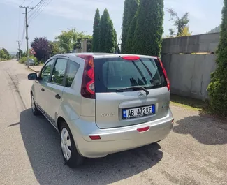 Autohuur Nissan Note 2010 in in Albanië, met Benzine brandstof en 63 pk ➤ Vanaf 22 EUR per dag.