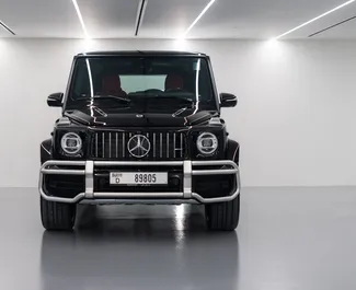 Autohuur Mercedes-Benz G63 #6743 Automatisch in Dubai, uitgerust met 4,0L motor ➤ Van Andrei in de VAE.