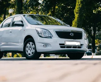 Vooraanzicht van een huurauto Chevrolet Cobalt in Tasjkent, Oezbekistan ✓ Auto #6834. ✓ Transmissie Automatisch TM ✓ 1 beoordelingen.