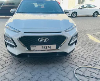 Autohuur Hyundai Kona #7098 Automatisch in Dubai, uitgerust met 2,0L motor ➤ Van Jose in de VAE.