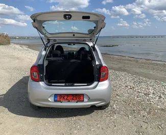 Benzine motor van 1,2L van Nissan March 2018 te huur in Larnaca.