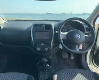 Benzine motor van 1,2L van Nissan March 2018 te huur in Larnaca.