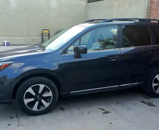 Subaru Forester 2017 beschikbaar voor verhuur in Tbilisi, met een kilometerlimiet van onbeperkt.