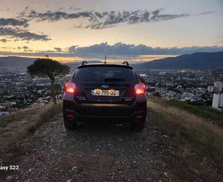 Verhuur Subaru Crosstrek. Comfort, SUV, Crossover Auto te huur in Georgië ✓ Borg van Zonder Borg ✓ Verzekeringsmogelijkheden TPL, FDW, Passagiers, Diefstal, Jonge.