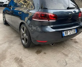 Verhuur Volkswagen Golf 6. Economy, Comfort Auto te huur in Albanië ✓ Borg van Borg van 200 EUR ✓ Verzekeringsmogelijkheden TPL, CDW, Buitenland.