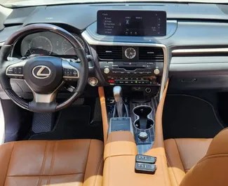 Lexus RX 350 2021 beschikbaar voor verhuur in Dubai, met een kilometerlimiet van 250 km/dag.