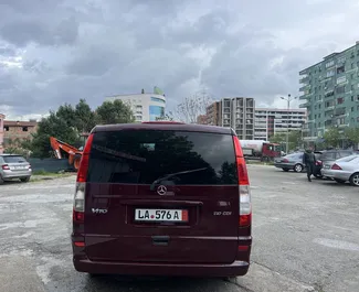 Autohuur Mercedes-Benz Vito #7340 Handmatig in Tirana, uitgerust met 2,2L motor ➤ Van Skerdi in Albanië.