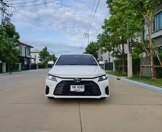 Autohuur Toyota Yaris Ativ #6451 Automatisch op luchthaven Bangkok Don Muang, uitgerust met 1,5L motor ➤ Van Kasam in Thailand.