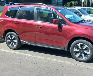 Verhuur Subaru Forester. Comfort, SUV, Crossover Auto te huur in Georgië ✓ Borg van Zonder Borg ✓ Verzekeringsmogelijkheden TPL, CDW, FDW, Passagiers, Diefstal.