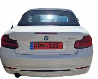 Autohuur BMW 218i Cabrio 2018 in in Cyprus, met Benzine brandstof en  pk ➤ Vanaf 85 EUR per dag.