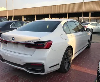 Autohuur BMW 730Li #4941 Automatisch in Dubai, uitgerust met 4,4L motor ➤ Van Sheshan in de VAE.