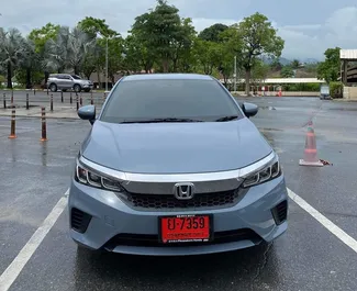 Autohuur Honda City #8105 Automatisch op de luchthaven van Samui, uitgerust met 1,0L motor ➤ Van Alonggorn in Thailand.