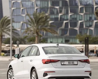 Autohuur Audi A3 Sedan #4924 Automatisch in Dubai, uitgerust met 2,0L motor ➤ Van Sheshan in de VAE.