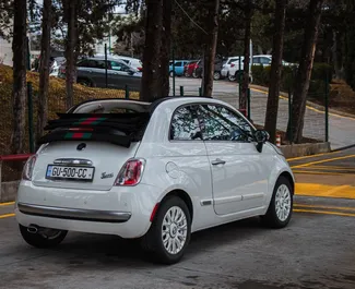 Autohuur Fiat 500 Cabrio #8034 Automatisch in Tbilisi, uitgerust met 1,4L motor ➤ Van Tamta in Georgië.