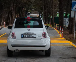 Autohuur Fiat 500 Cabrio 2013 in in Georgië, met Benzine brandstof en 133 pk ➤ Vanaf 79 GEL per dag.