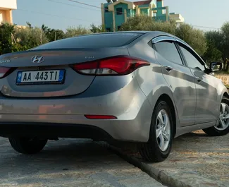 Verhuur Hyundai Elantra. Comfort, Premium Auto te huur in Albanië ✓ Borg van Borg van 100 EUR ✓ Verzekeringsmogelijkheden TPL, Diefstal, Buitenland, Jonge.