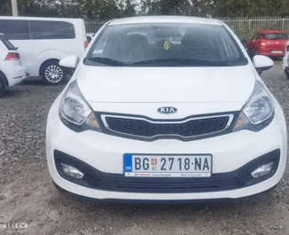 Autohuur Kia Rio #8366 Handmatig Luchthaven Belgrado, uitgerust met 1,4L motor ➤ Van Suzana in Servië.