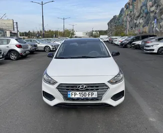 Autohuur Hyundai Accent #8348 Automatisch op de luchthaven van Tbilisi, uitgerust met 1,6L motor ➤ Van Beka in Georgië.