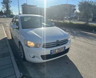 Autohuur Citroen C-Elysee #8377 Handmatig in Tirana, uitgerust met 1,6L motor ➤ Van Erand in Albanië.