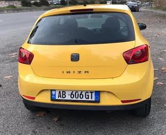 Verhuur Seat Ibiza. Economy, Comfort Auto te huur in Albanië ✓ Borg van Borg van 100 EUR ✓ Verzekeringsmogelijkheden TPL, CDW, Buitenland.