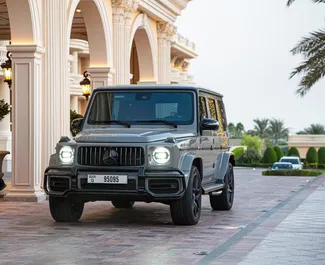 Benzine motor van 4,0L van Mercedes-Benz G63 AMG 2022 te huur in Dubai.