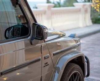 Autohuur Mercedes-Benz G63 AMG #8400 Automatisch in Dubai, uitgerust met 4,0L motor ➤ Van Kumar in de VAE.