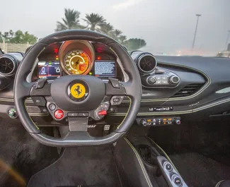 Autohuur Ferrari F8 Spider #8417 Automatisch in Dubai, uitgerust met 3,9L motor ➤ Van Kumar in de VAE.