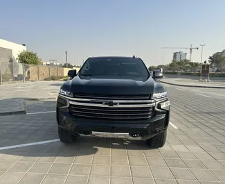 Autohuur Chevrolet Tahoe #8552 Automatisch in Dubai, uitgerust met 5,3L motor ➤ Van Andry in de VAE.