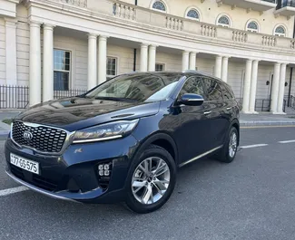 Vooraanzicht van een huurauto Kia Sorento Baku Luchthaven, Azerbeidzjan ✓ Auto #8571. ✓ Transmissie Automatisch TM ✓ 0 beoordelingen.