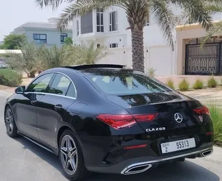 Autohuur Mercedes-Benz CLA200 #8560 Automatisch in Dubai, uitgerust met 2,0L motor ➤ Van Andry in de VAE.