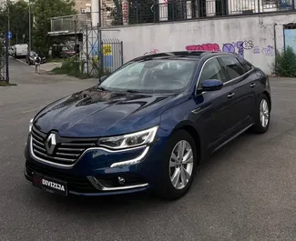 Vooraanzicht van een huurauto Renault Talisman in Novi Sad, Servië ✓ Auto #9211. ✓ Transmissie Automatisch TM ✓ 0 beoordelingen.