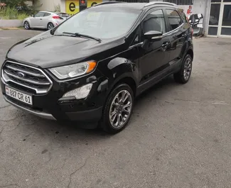 Vooraanzicht van een huurauto Ford Eco Sport in Jerevan, Armenië ✓ Auto #9073. ✓ Transmissie Automatisch TM ✓ 0 beoordelingen.