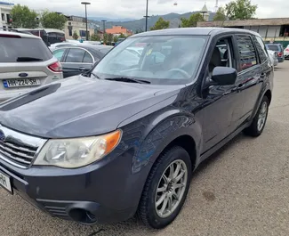 Vooraanzicht van een huurauto Subaru Forester in Tbilisi, Georgië ✓ Auto #9248. ✓ Transmissie Automatisch TM ✓ 1 beoordelingen.