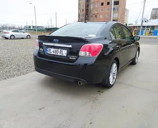 Verhuur Subaru Impreza. Comfort Auto te huur in Georgië ✓ Borg van Borg van 250 GEL ✓ Verzekeringsmogelijkheden TPL, CDW, SCDW, FDW, Passagiers, Diefstal, Geen storting.