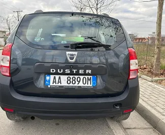 Dacia Duster 2015 beschikbaar voor verhuur in Tirana, met een kilometerlimiet van onbeperkt.