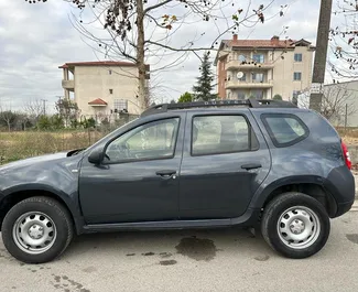 Verhuur Dacia Duster. Economy, Comfort, Crossover Auto te huur in Albanië ✓ Borg van Borg van 100 EUR ✓ Verzekeringsmogelijkheden TPL, FDW.