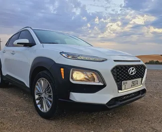 Benzine motor van 2,0L van Hyundai Kona 2019 te huur in Dubai.