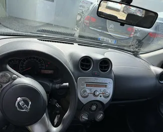 Autohuur Nissan Micra #9370 Handmatig op de luchthaven van Tirana, uitgerust met 1,2L motor ➤ Van Amarildo in Albanië.