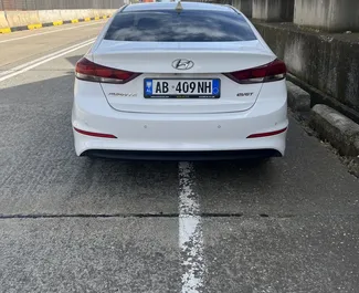 Verhuur Hyundai Elantra. Comfort, Premium Auto te huur in Albanië ✓ Borg van Zonder Borg ✓ Verzekeringsmogelijkheden TPL, CDW, SCDW, Jonge.