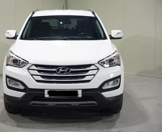 Verhuur Hyundai Santa Fe. Comfort, Crossover Auto te huur in Albanië ✓ Borg van Zonder Borg ✓ Verzekeringsmogelijkheden TPL, CDW, FDW, Diefstal, Jonge, Geen storting.