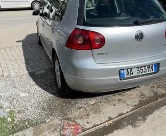 Verhuur Volkswagen Golf 5. Economy, Comfort Auto te huur in Albanië ✓ Borg van Borg van 100 EUR ✓ Verzekeringsmogelijkheden TPL, CDW, FDW.