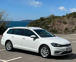 Autohuur Volkswagen Golf Variant 2019 in in Montenegro, met Diesel brandstof en 116 pk ➤ Vanaf 28 EUR per dag.