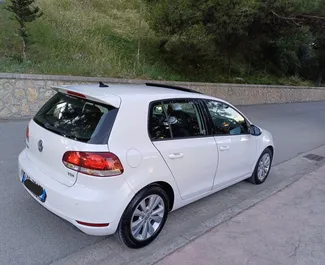 Verhuur Volkswagen Golf 6. Economy, Comfort Auto te huur in Albanië ✓ Borg van Zonder Borg ✓ Verzekeringsmogelijkheden TPL.