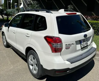 Subaru Forester 2016 beschikbaar voor verhuur in Tbilisi, met een kilometerlimiet van onbeperkt.