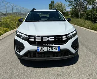 Autohuur Dacia Sandero Stepway #10105 Handmatig op de luchthaven van Tirana, uitgerust met 1,0L motor ➤ Van Marenglen in Albanië.