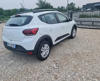 Autohuur Dacia Sandero Stepway #10107 Automatisch op de luchthaven van Tirana, uitgerust met 1,0L motor ➤ Van Marenglen in Albanië.